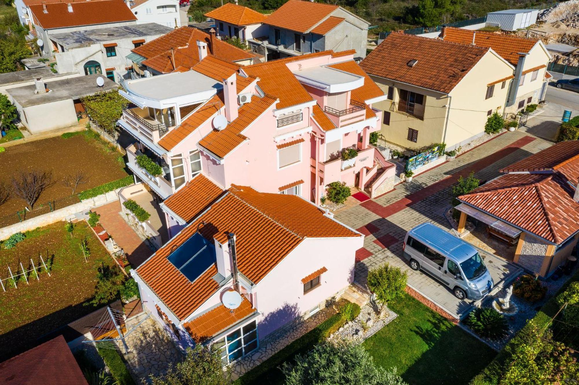 Villa Dalmatina Zadar Mit Pool Exterior foto