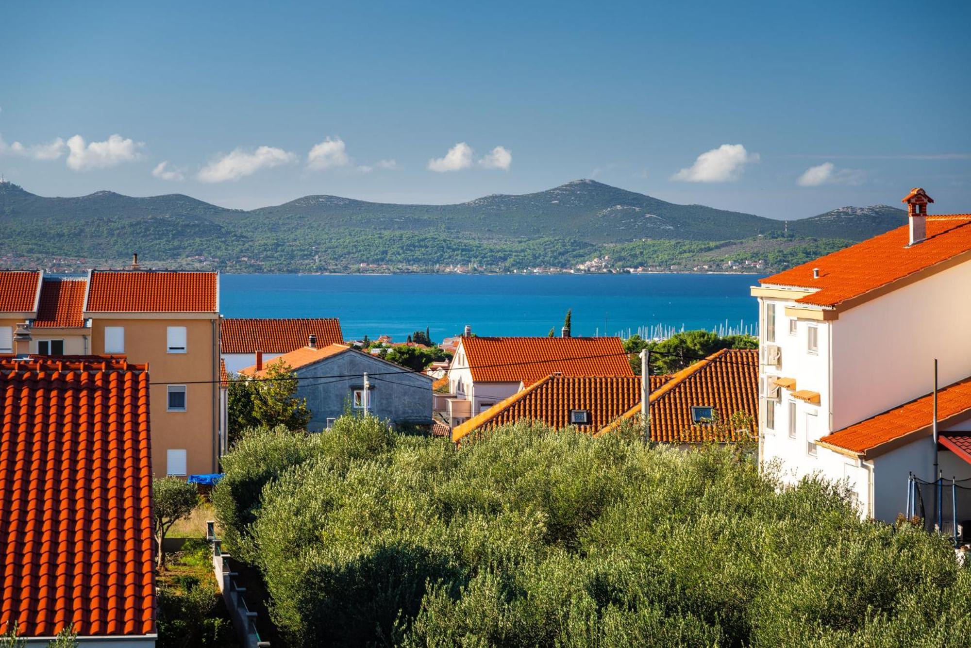 Villa Dalmatina Zadar Mit Pool Exterior foto